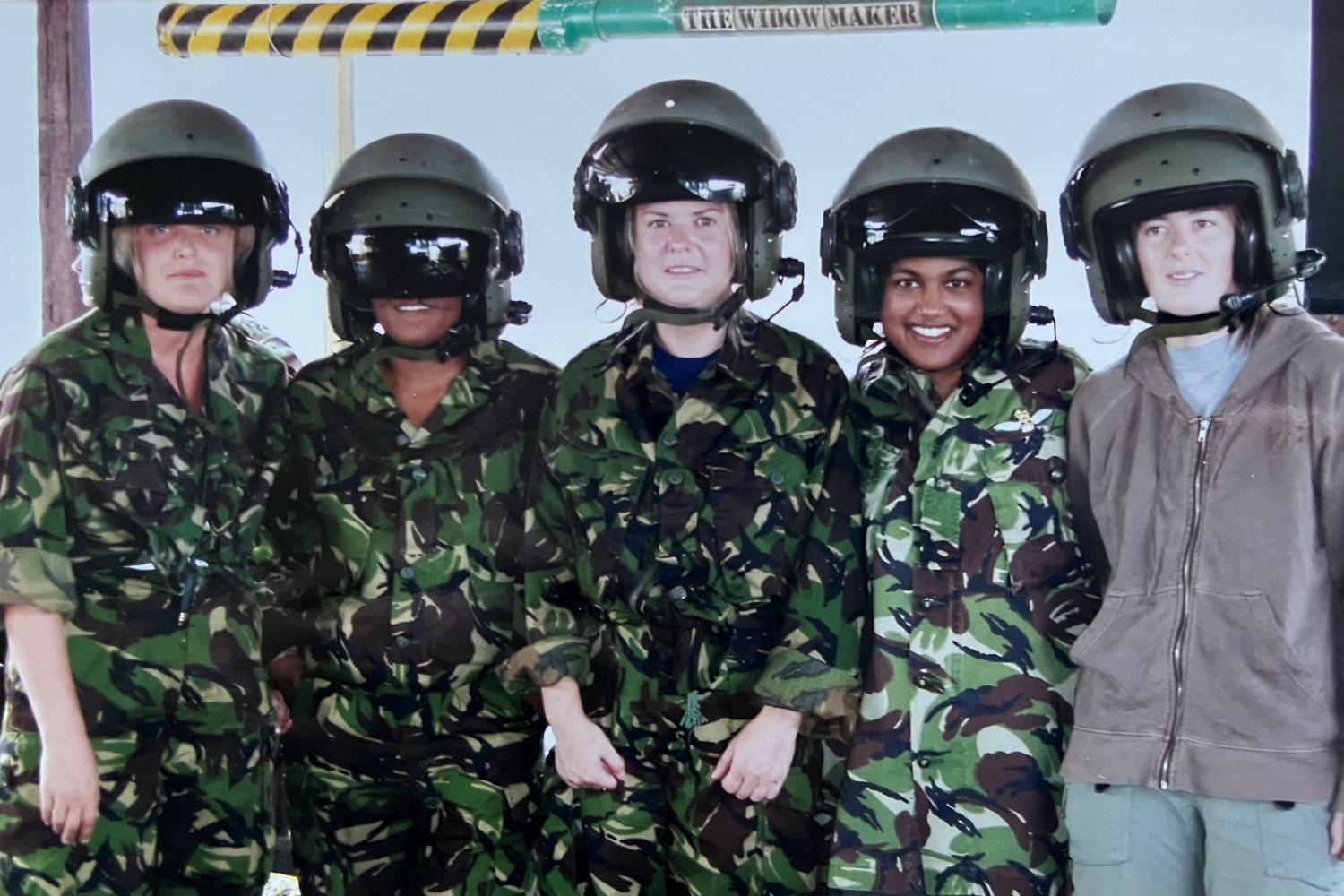 Brunei girls in combats
